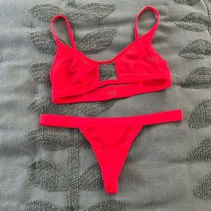 Negative Underwear mesh bra & thong LIKE NEW